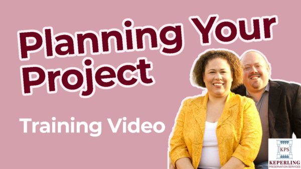 Planning Your Project Training Video
